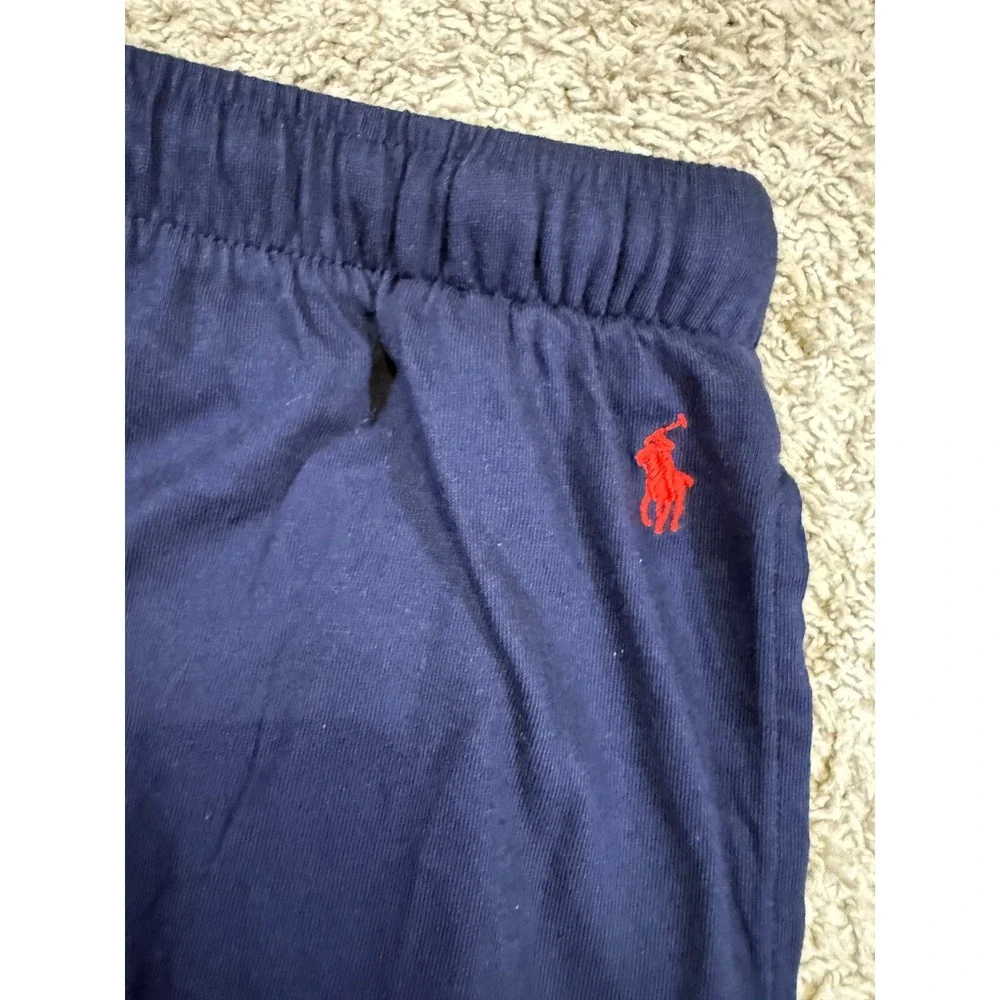 Polo Ralph Lauren Pajama Pants Blue‎ Loungewear Sleep Casual Minimalist Soft M